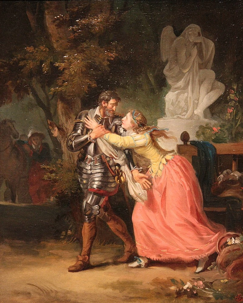 Gli addii di Enrico IV e Gabrielle d'Estrées - Musée national du château de Fontainebleau